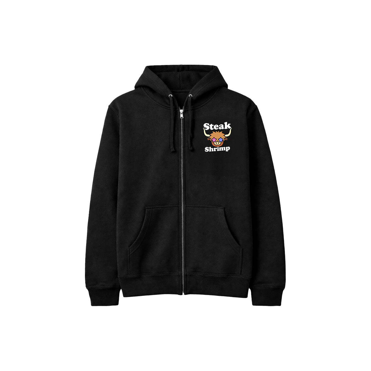 Space Cow Zip up Hoodie